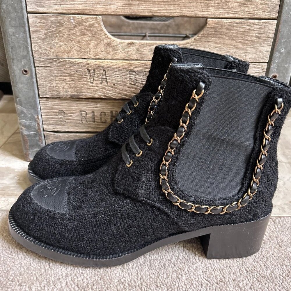 Chanel Chelsea Boots